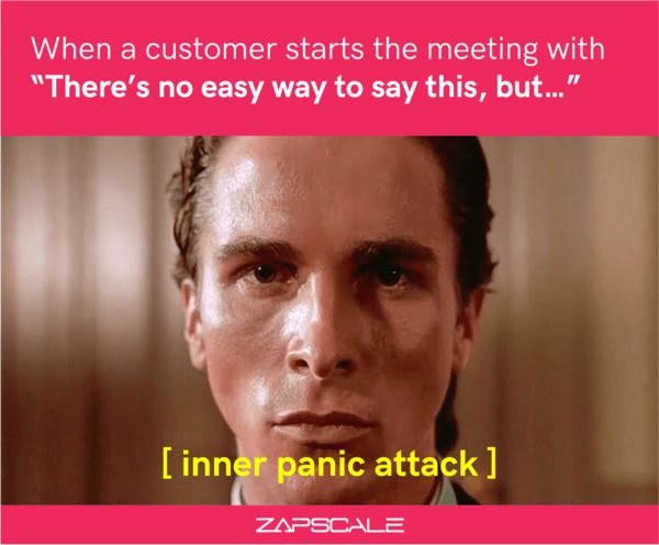 Customer success meme on customer meetings