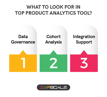 What to look for in top product analytics tool?